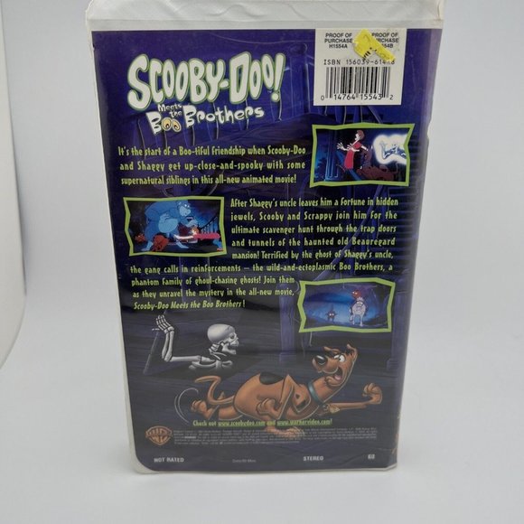 Scooby-Doo Meets the Boo Brothers (VHS, 2000, Warner Family Entertainment G5 - Picture 3 of 3